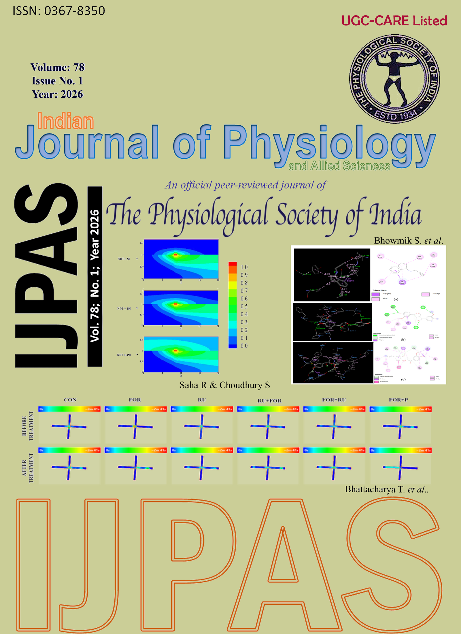 					View Vol. 78 No. 01 (2026): Indian Journal of Physiology and Allied Sciences
				