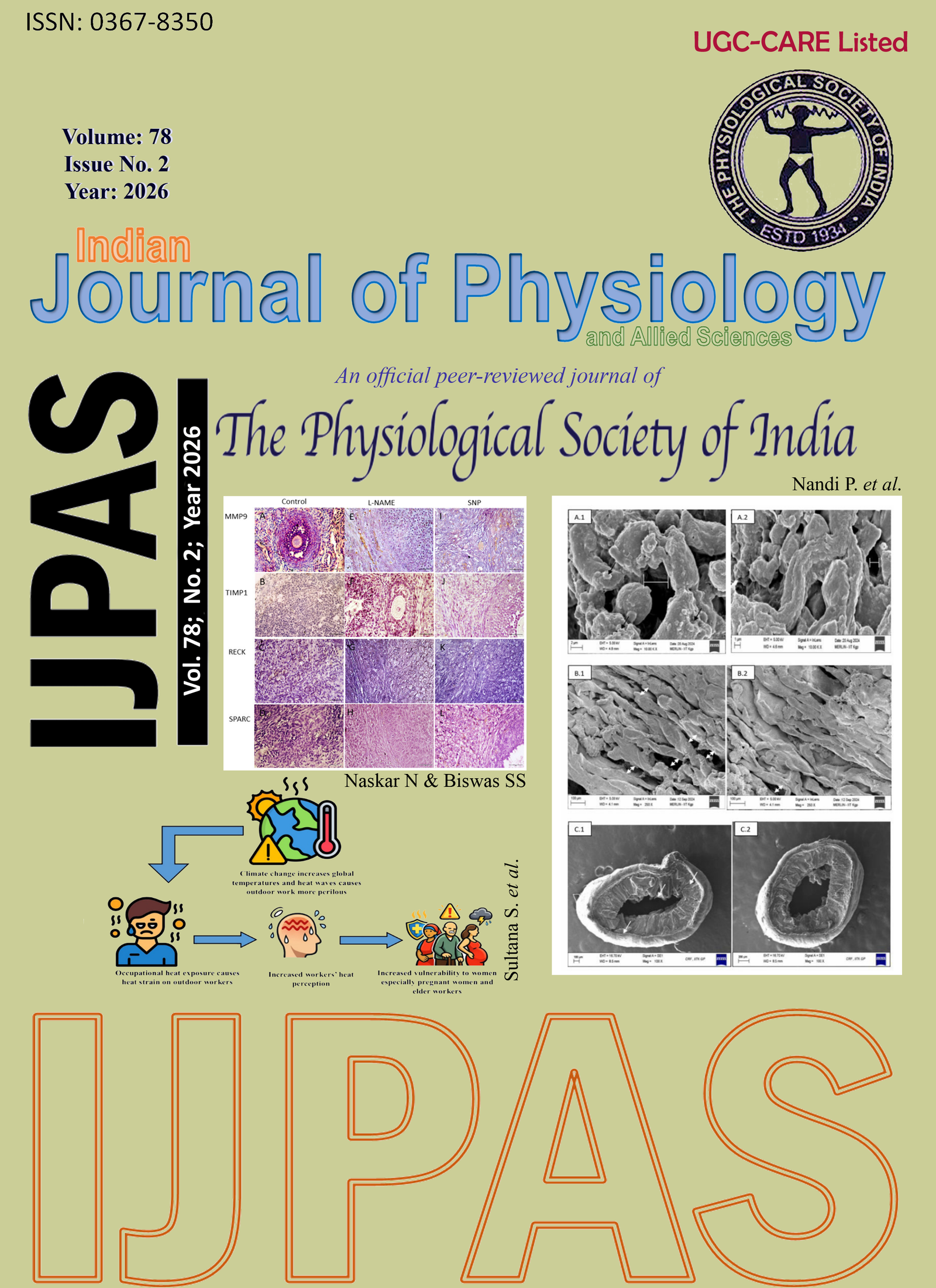 					View Vol. 78 No. 02 (2026): Indian Journal of Physiology and Allied Sciences
				
